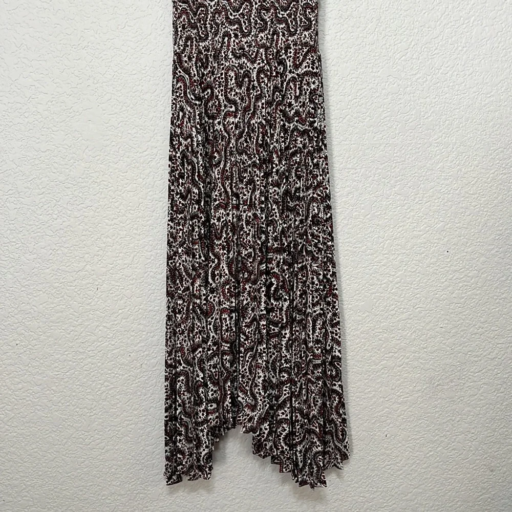 A.L.C. x Barney’s Renzo Paisley Pleated Dress - Picture 15 of 17